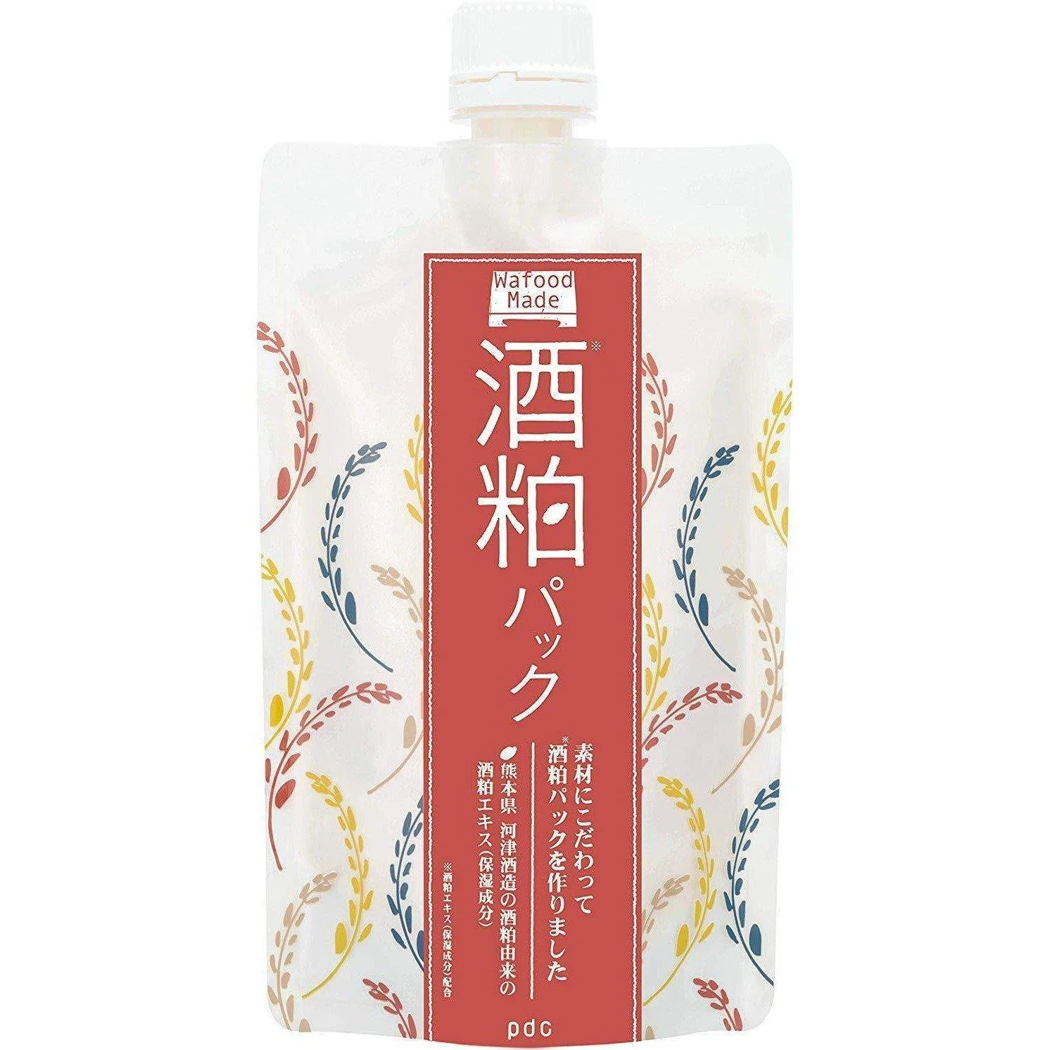 pdc Wafood Made Sake Lees Fermented Rice Face Pack for Dull Skin 170g