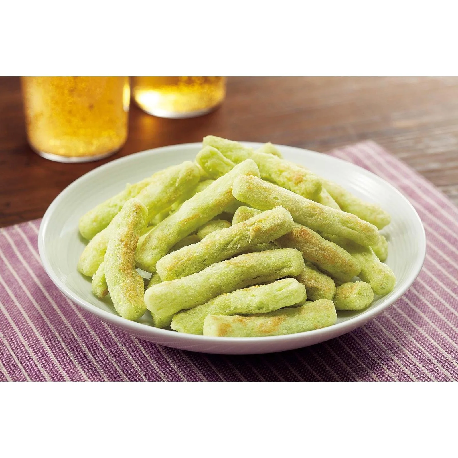 Tohato Beano Fire Roasted Green Pea Chips 56g (Pack of 12) - Image 2
